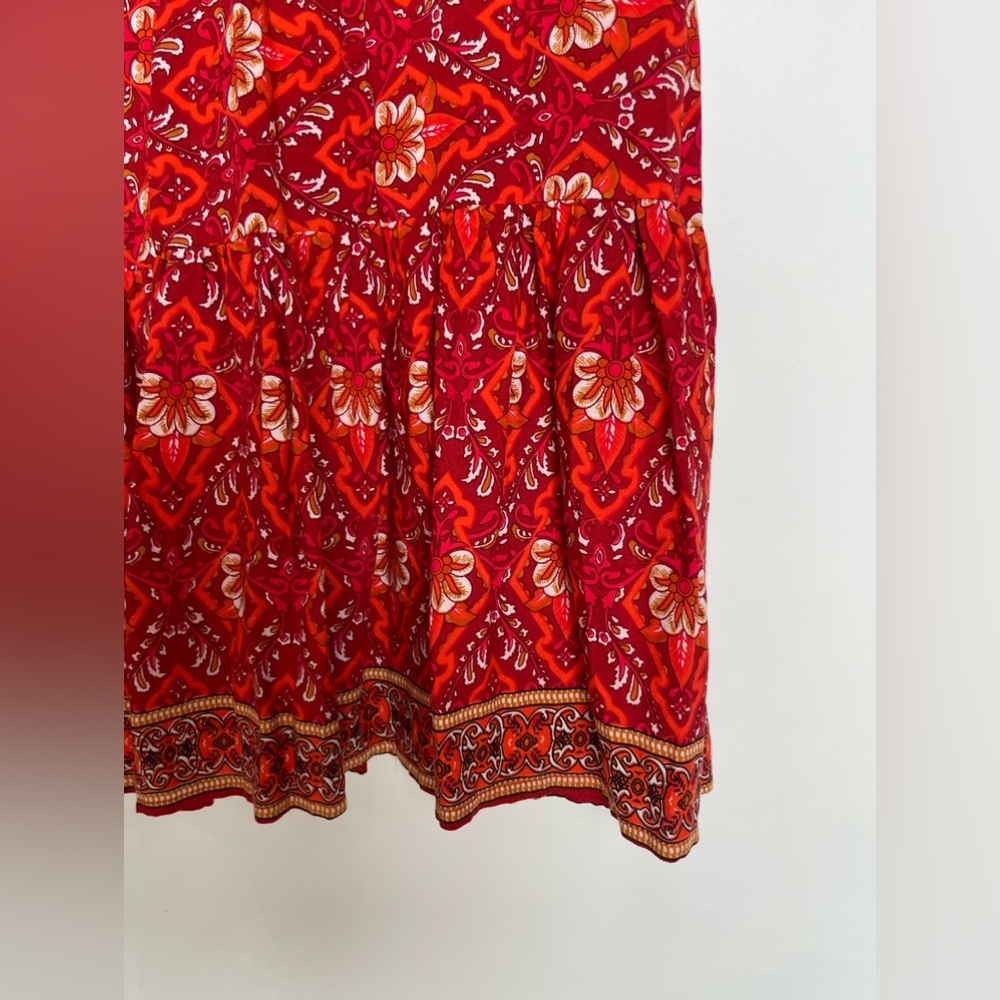 NWT Boho Maxi Wrap Dress - Small/Medium - Picture 14 of 16